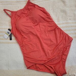 Jantzen Coral One Piece Swimsuit